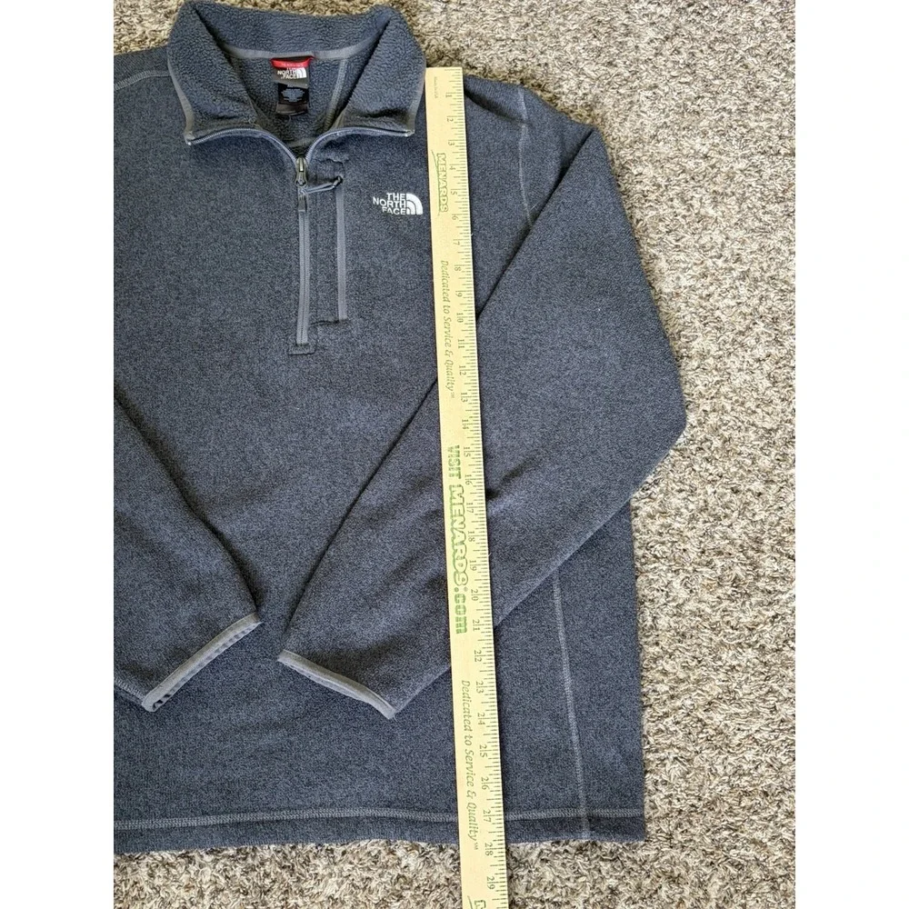 The North Face Gordon Lyons Fleece 1/4 Zip Mens XL Pullover Gray Gorpcore